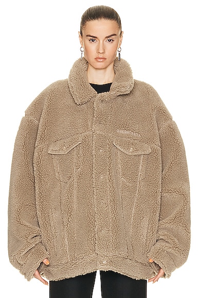 Faux Shearling Jacket