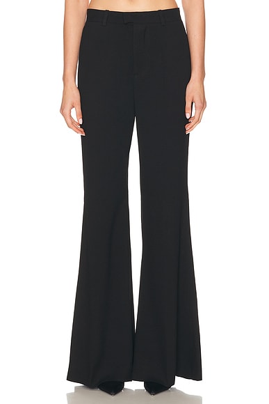 Balenciaga Flared Pant in Black