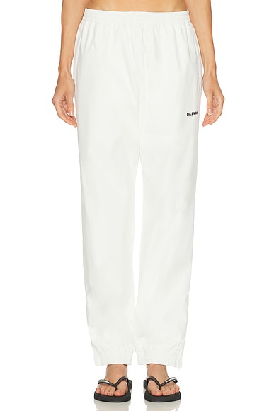 Balenciaga Tracksuit Pant in White