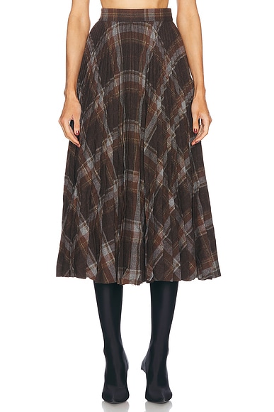 Pleated Skirt
