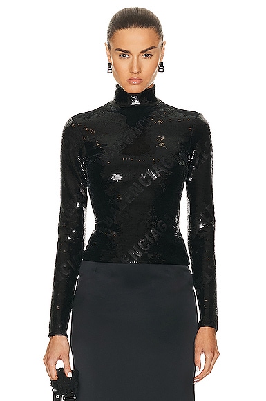 Long Sleeve Embroidered Top