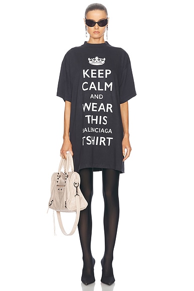 Keep Calm Oversized T-shirt