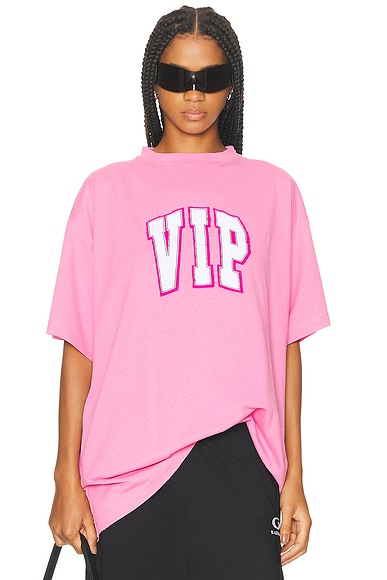 Oversized T-shirt in Baby Pink