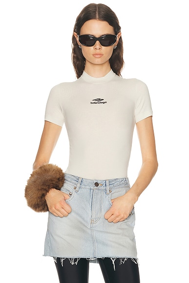 Ski Fitted Crewneck Top