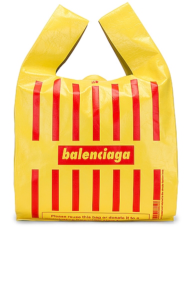Balenciaga Monday Shopper Tote Bag in Yellow