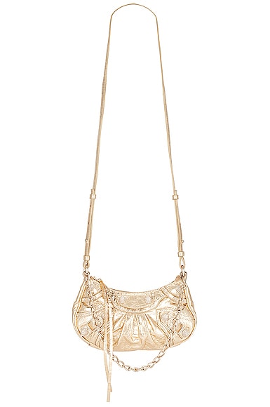 Balenciaga Mini Le Cagole Bag in Metallic Gold