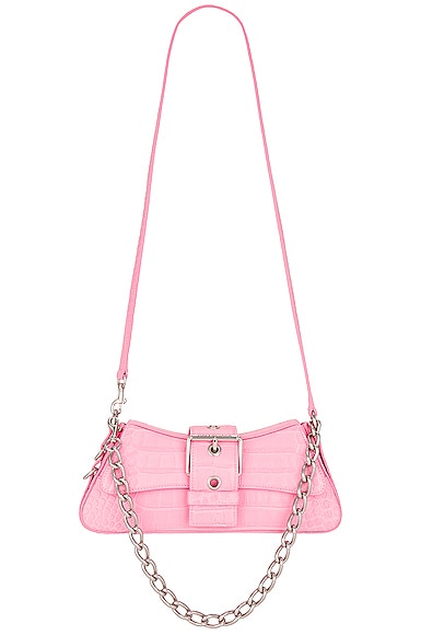 Balenciaga Small Lindsay Shoulder Bag in Pink
