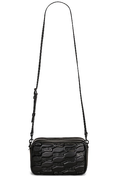 Balenciaga Small Signature Camera Bag in Black
