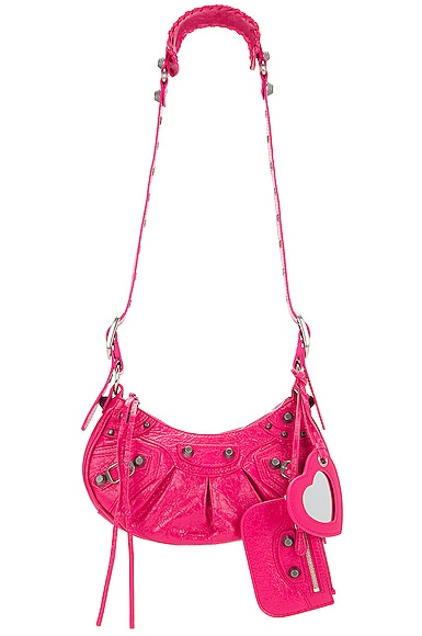 Balenciaga XS Le Cagole Shoulder Bag in Pink