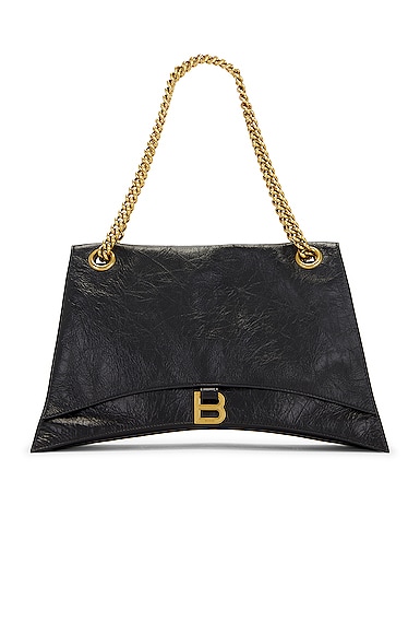 Large Crush Chain Shoulder Bag