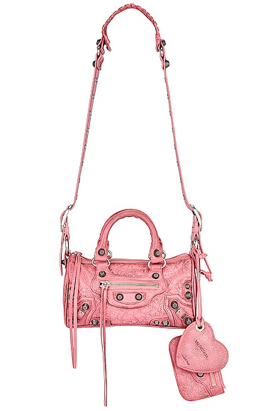 Balenciaga Mini Le Cagole Duffle Bag in Sweet Pink