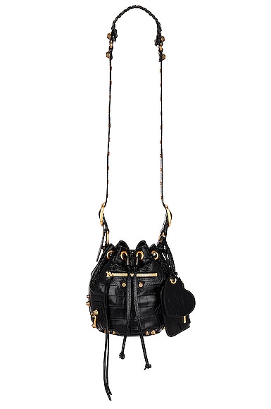 Xs Le Cagole Bucket Bag in Black