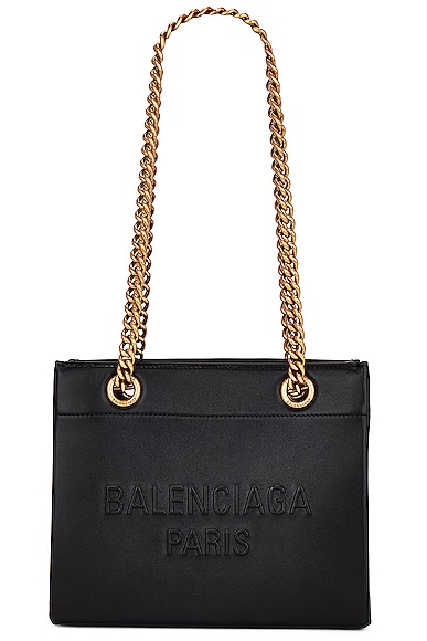 Balenciaga Duty Free Small Tote Bag in Black