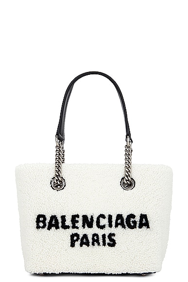 Balenciaga Duty Free Small Tote Bag in Natural