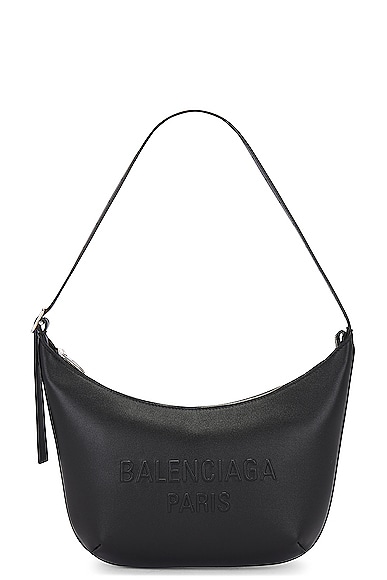 Shop Balenciaga Mary Kate Sling Bag In Black