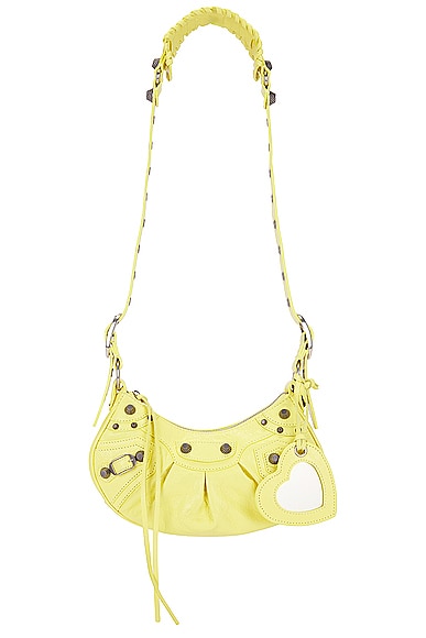 Le Cagole XS Shoulder Bag in Yellow