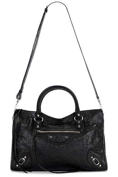 Balenciaga Le City Medium Bag in Black