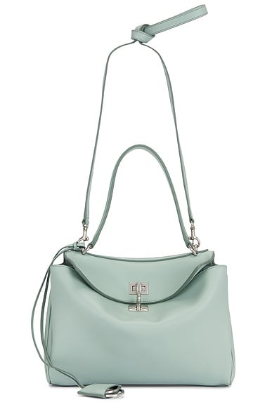 Rodeo Small Top Handle Bag in Mineral Green