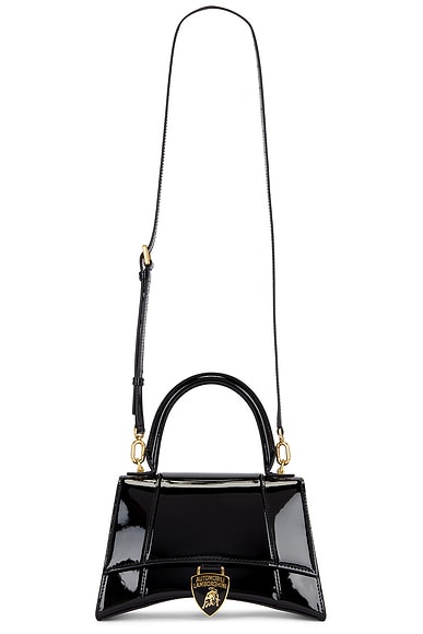 X Lamborghini Hourglass Small Top Handle Bag