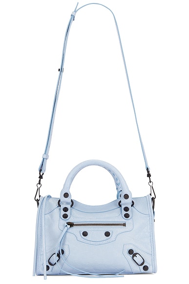 Balenciaga Le City Mini Bag in Cloudy Blue