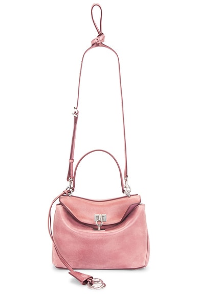 Balenciaga Rodeo Mini Top Handle Bag in Rose Quartz