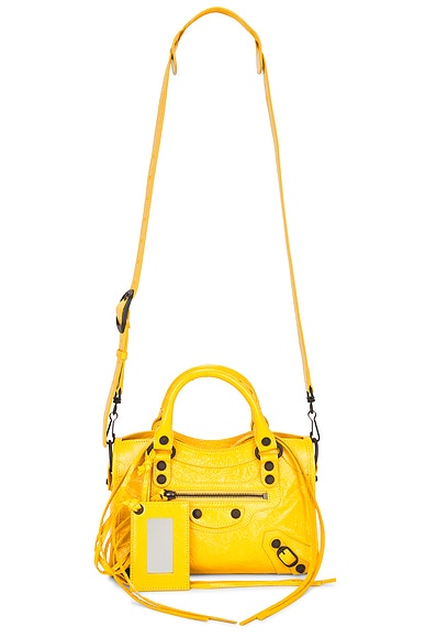 Balenciaga Le City Mini Bag in Marge Yellow