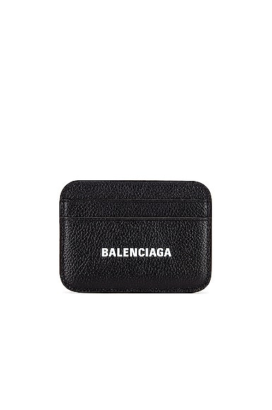 Balenciaga Cash Card Holder in Black & White
