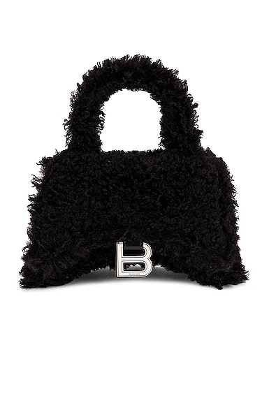 XS Fluffy Hourglass Top Handle Bag