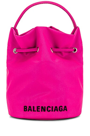 【BALENCIAGA】WHEEL DRAWSTRING BUCKET BAG XS Balenciaga Wheel XS Drawstring Bucket Bag | Saks Fifth Avenue