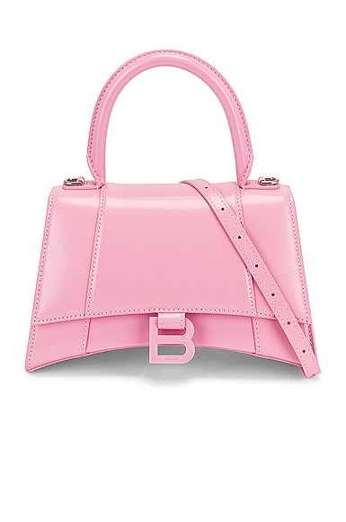 Balenciaga Small Hourglass Top Handle Bag In Candy Pink | ModeSens