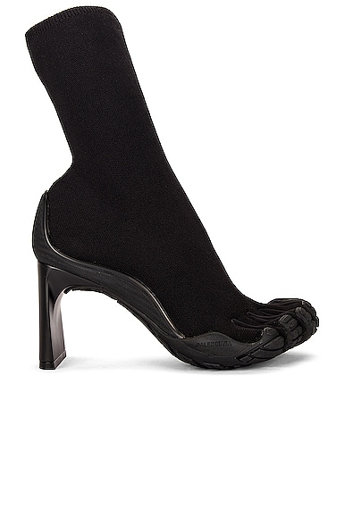 BALENCIAGA X VIBRAM FIVE FINGERS HIGH TOE ANKLE BOOTS