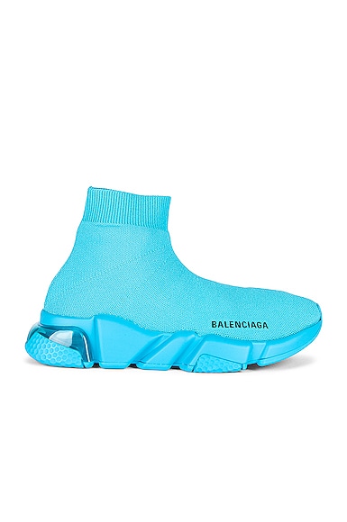 Balenciaga Speed Lt Sneakers in Light Blue