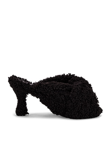 Balenciaga Drapy Sandals in Black