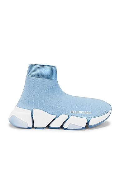 Balenciaga Speed 2.0 LT Sneakers in Baby Blue