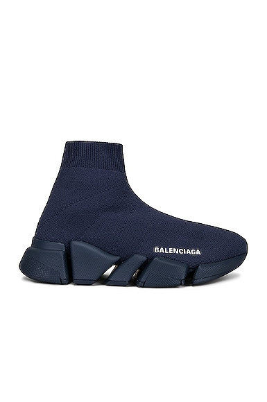 Balenciaga Speed 2.0 LT Sneakers in Navy