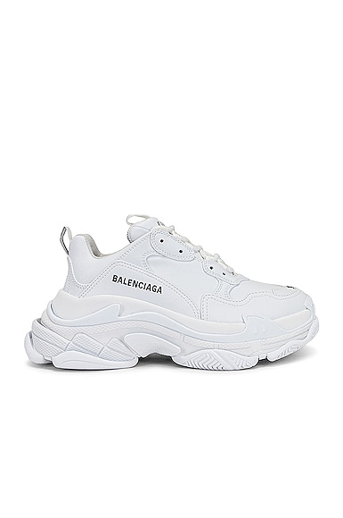 Balenciaga Triple S Sneakers in White