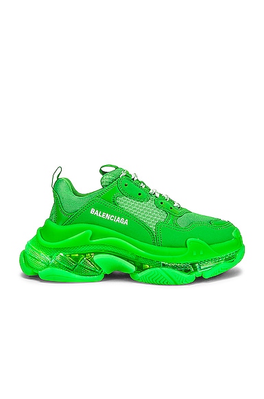 Balenciaga Triple S Sneakers in Green
