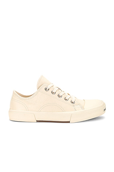 Balenciaga Paris Low Top Sneaker in Cream
