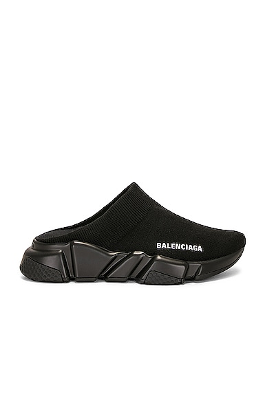 Shop Balenciaga Speed Mule In Black