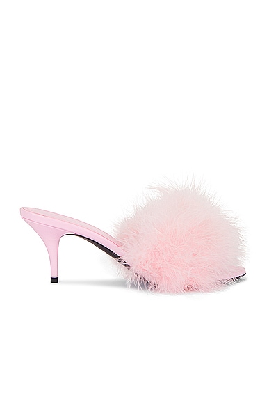 Shop Balenciaga Boudoir Sandal In Pink
