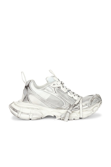 Balenciaga 3XL Sneaker in White & Silver