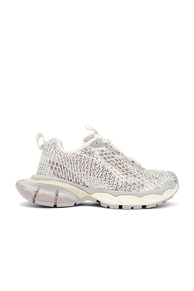【最安値挑戦】 in Sneaker Fishnet 3XL Balenciaga Eggshell FWRD | Crystal & バッグ
