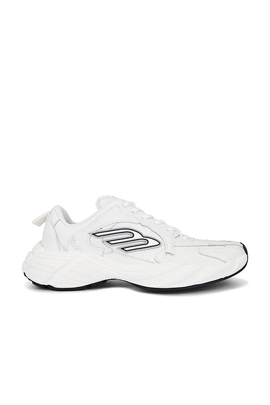 Monday Sneaker in White, Black, & Grey