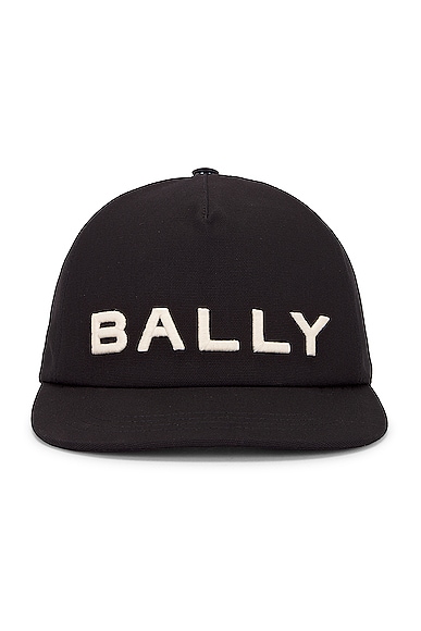 Bally Hat in Black