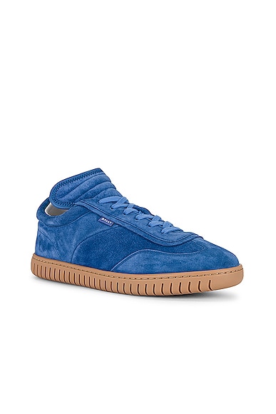 Shop Bally Parrel Sneakers In Blue Kiss & Ambra