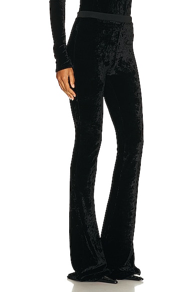 Shop Bally Flare Pant In Black