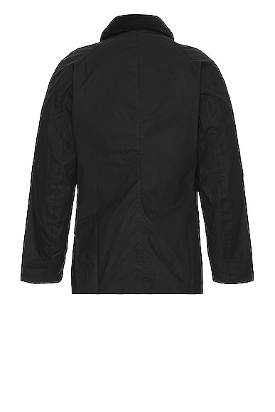 Shop Barbour Ashby Wax Jacket In Navy