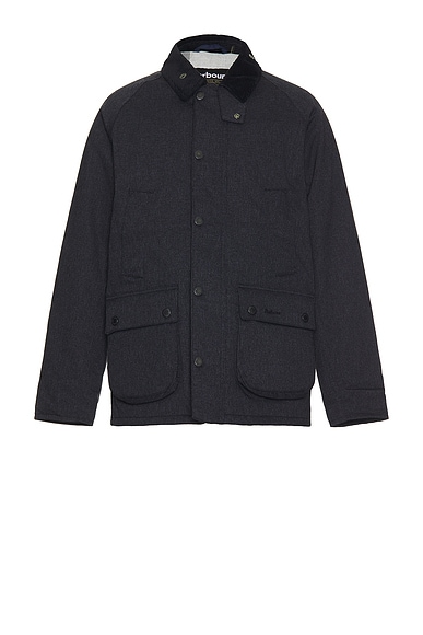 Barbour Winter Bedale Waterproof Jacket in Navy