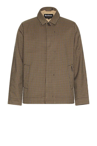 Check Short Lorden Showerproof Jacket