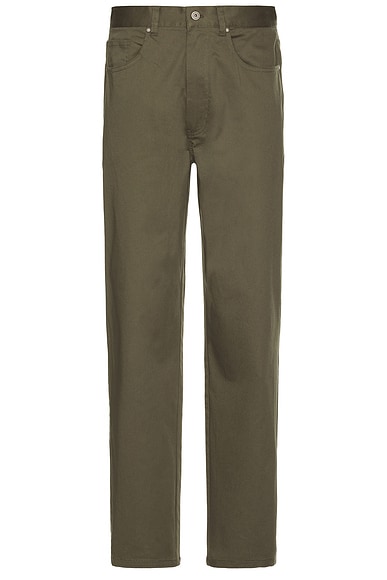 Barbour Lightweight Stretch Chino in Uniform Green